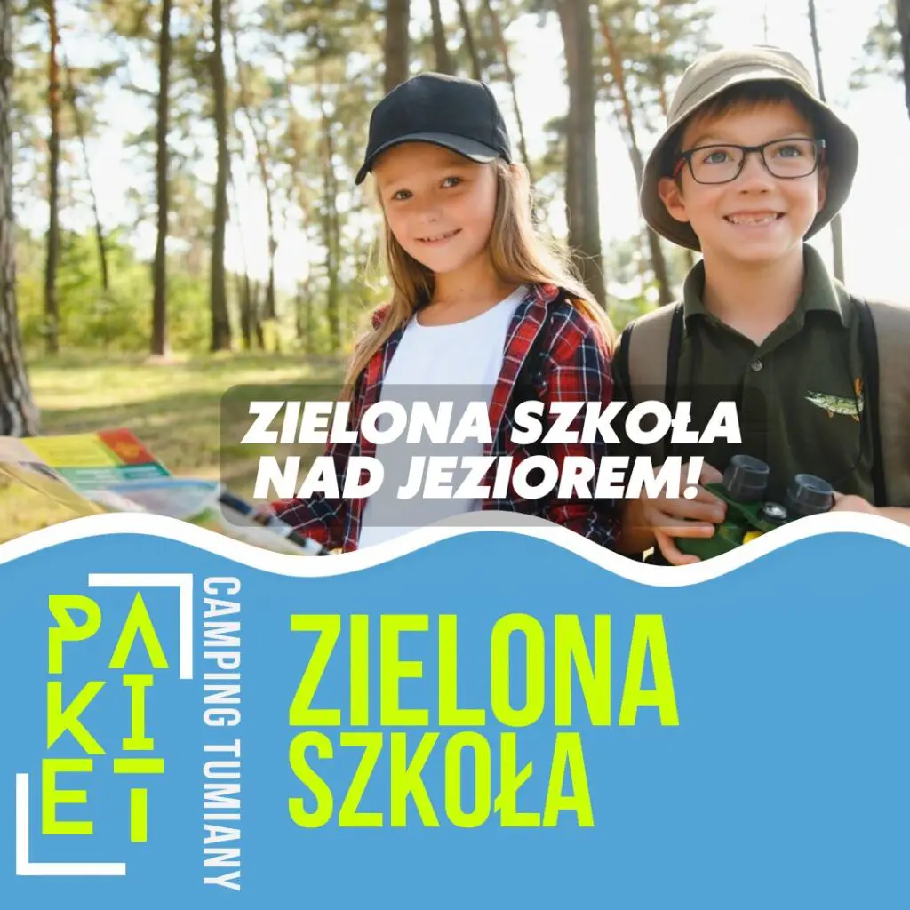 Zielona szkoła Warmia i Mazury nad jeziorem Pisz