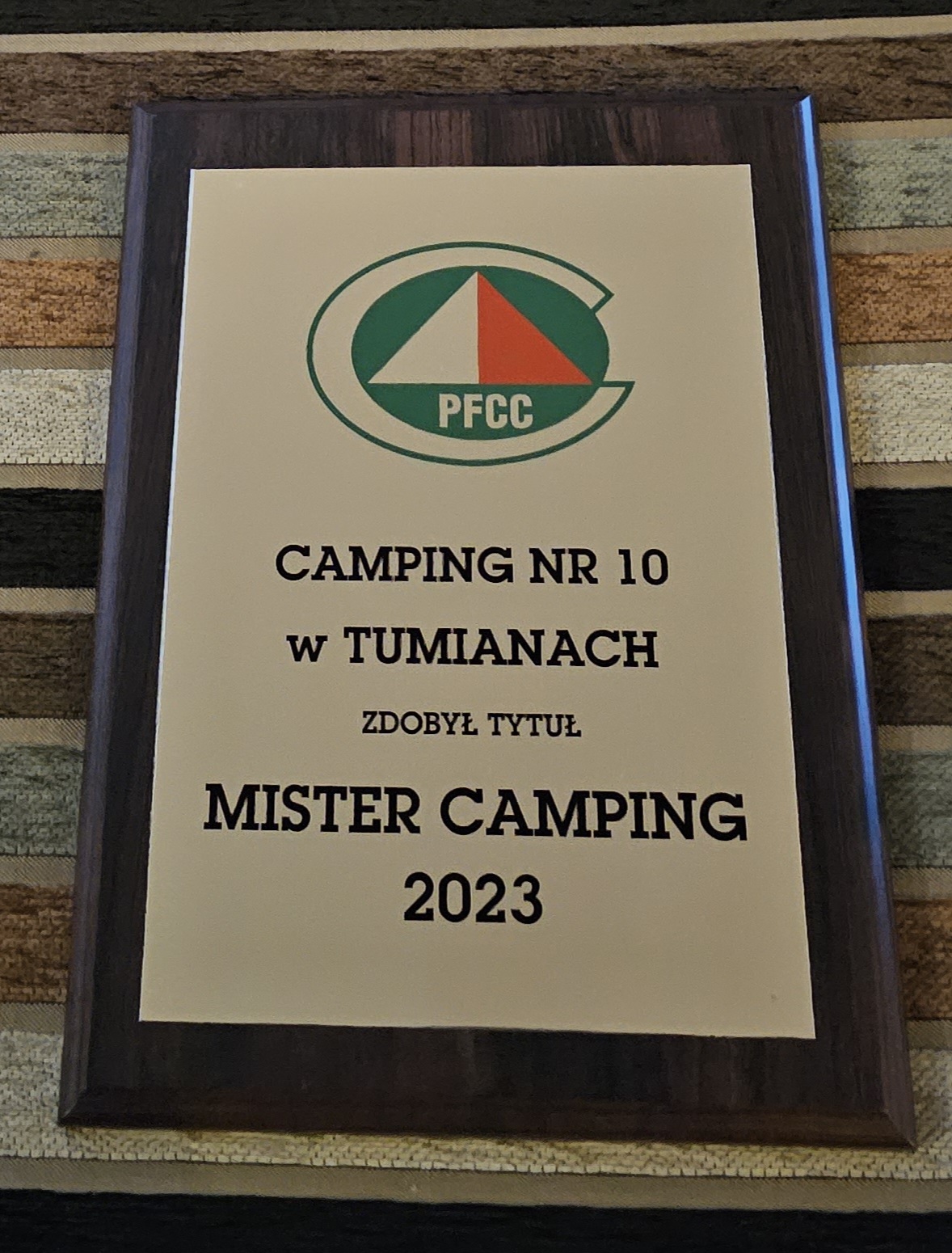 najlepszy camping i pole namiotowe rodzinne mazury nagroda mister camping