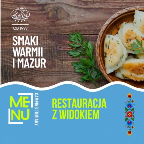 Menu Restauracja nad jeziorem