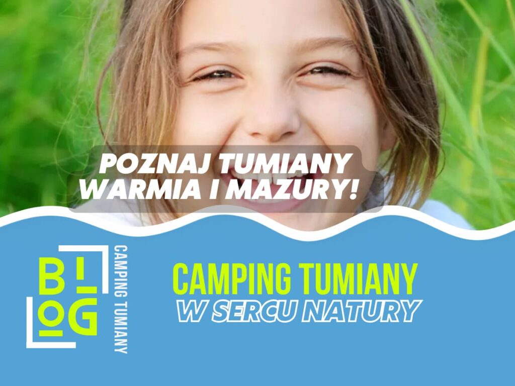 Uśmiechnięte dziecko na tle trawy, idealne miejsce na wakacje z dziećmi w sercu natury.