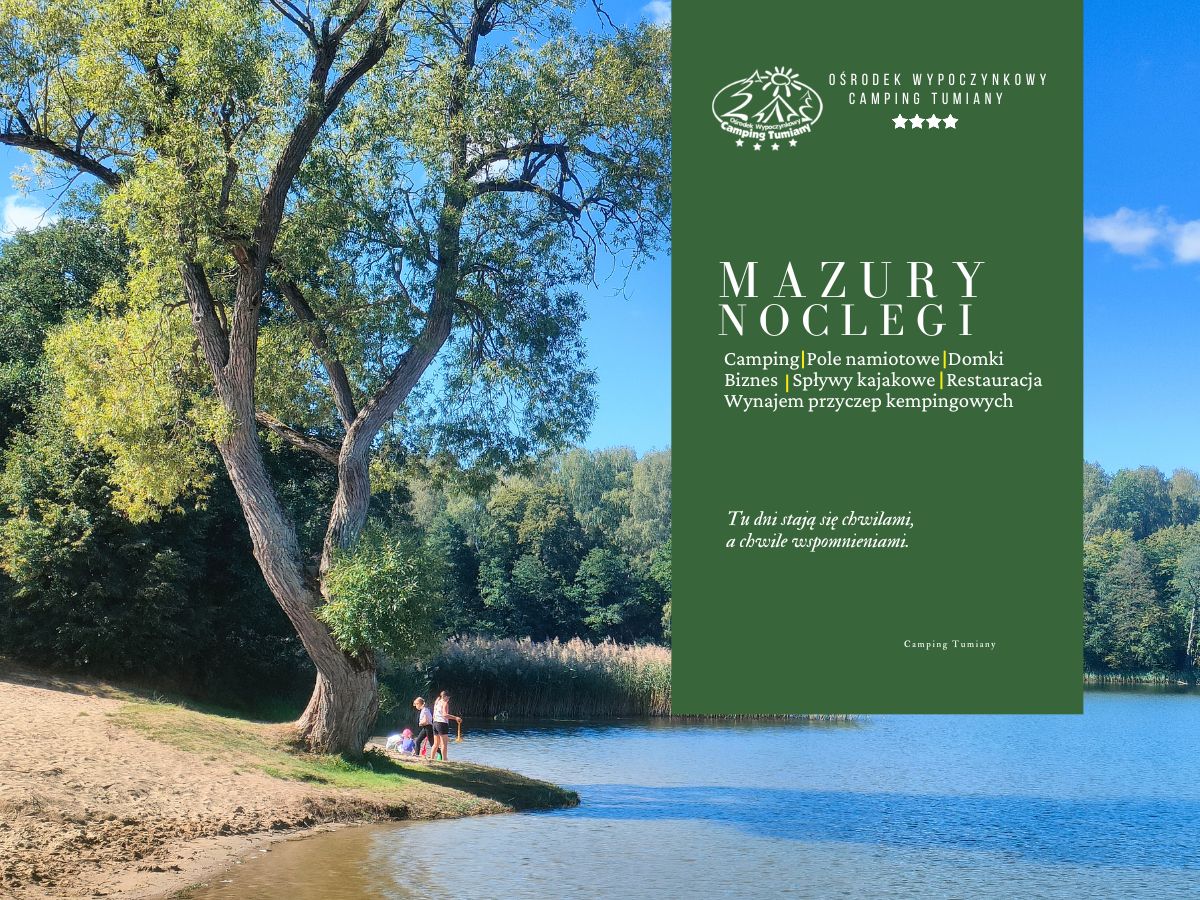 przyroda-wynajem-przyczep-kempingowych-mazury.jpg Na zdjęciu znajduje się spokojna plaża nad jeziorem, idealna na relaks i wynajem przyczep kempingowych Mazury.