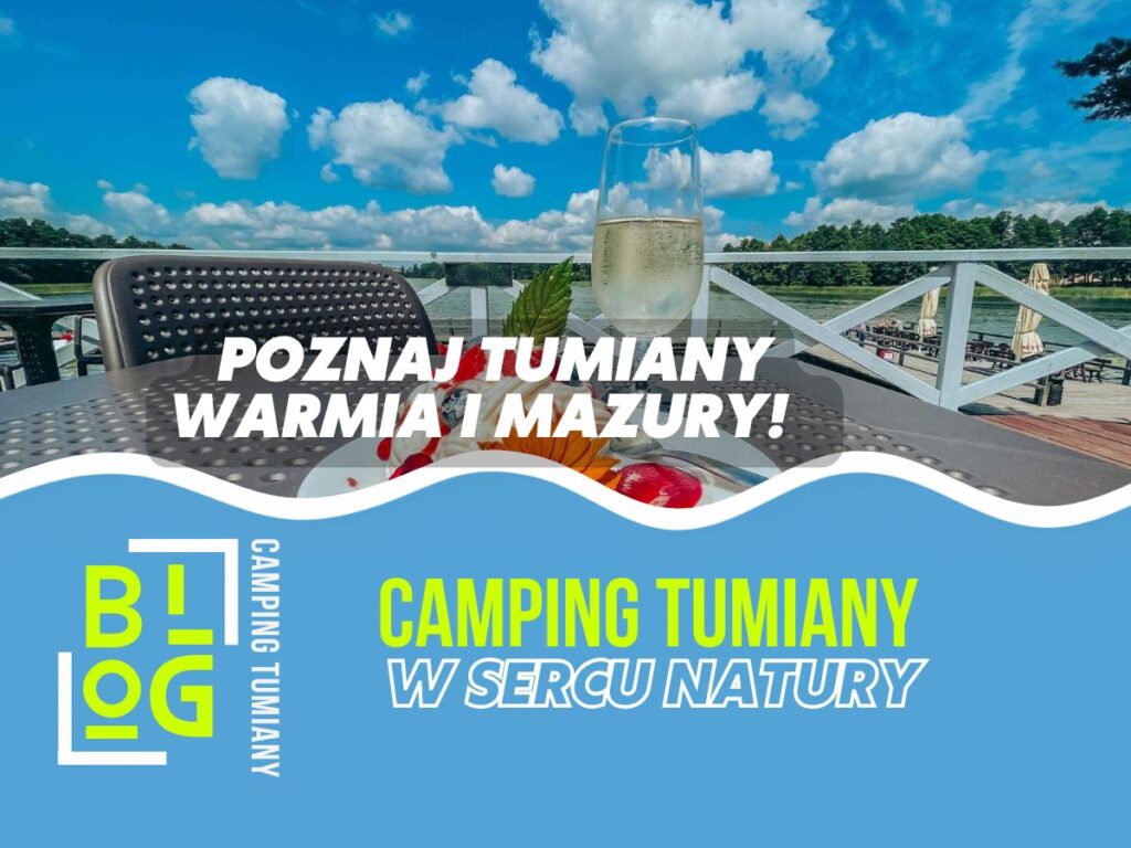 Na tarasie z widokiem, w pobliżu restauracja Olsztyn, serwowany jest przekąski i kieliszek wina.