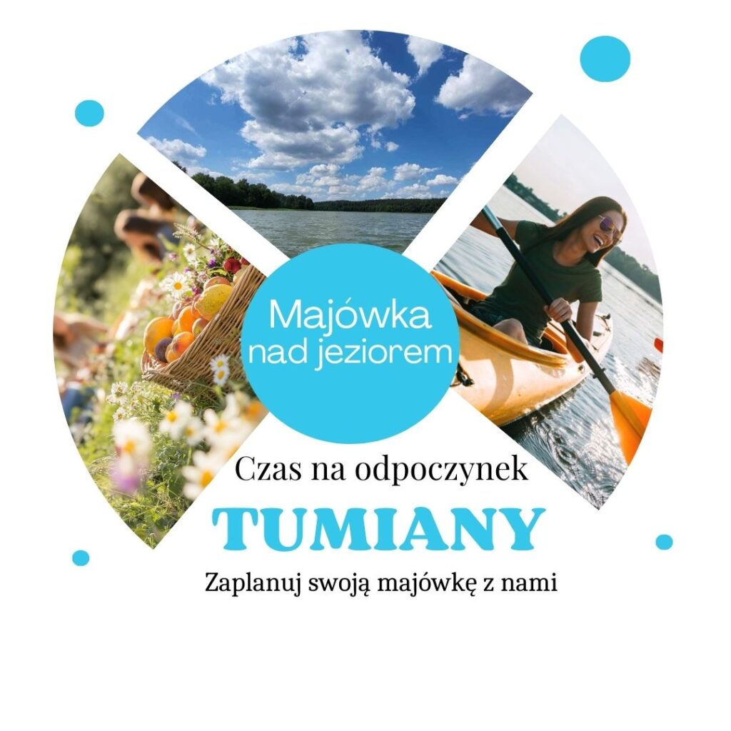 Majówka nad jeziorem na Mazurach – zachód słońca i cisza