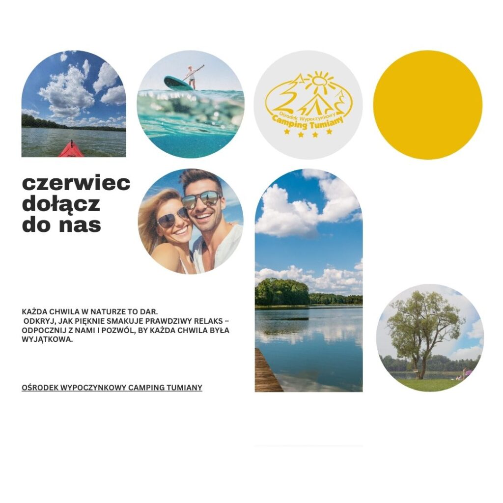 Czerwcówka Polska – camping nad wodą na Warmii i Mazurach