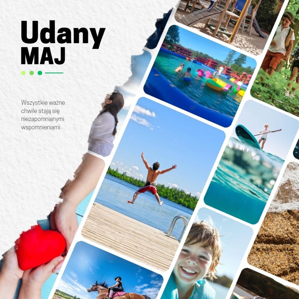 Długi weekend majowy na Mazurach – domki i pole namiotowe