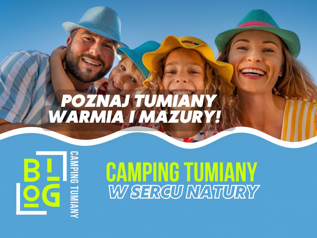Mazury z dziećmi w Tumianach nad Jeziorem Pisz: plaża, kąpielisko, basen z łódeczkami, krótki spływ kajakowy, noclegi 2–5 min od wody.