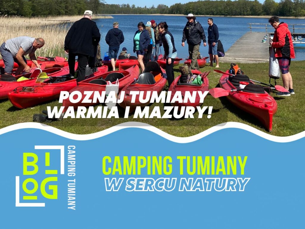 Jak się ubrać na spływ kajakowy na Warmii i Mazurach w 2026: warstwy, szybkoschnące UV, wiatrówka na jezioro, suchy komplet w worku 10–20 l.